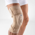 Bauerfeind Genutrain S Kniebrace Beige