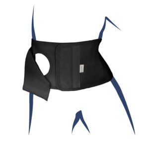 Basko Stomacare Standaard Stomabandage Zwart