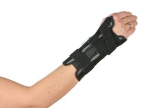 Ligaflex Classic Thuasne zwart op hand IMG_0716