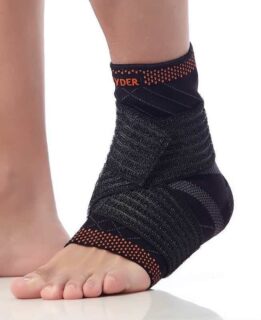 teyder premium enkelbrace zwart black probrace.com